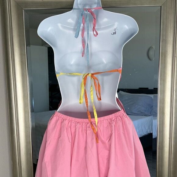 ANNA GRACE Color-Block Mini Dress Size M - Picture 5 of 9